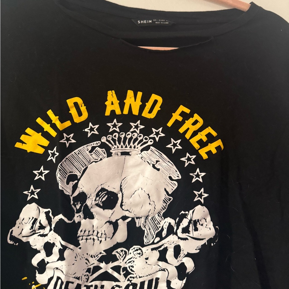 Pre-Ripped Graphic Tee - Picture 2 of 6
